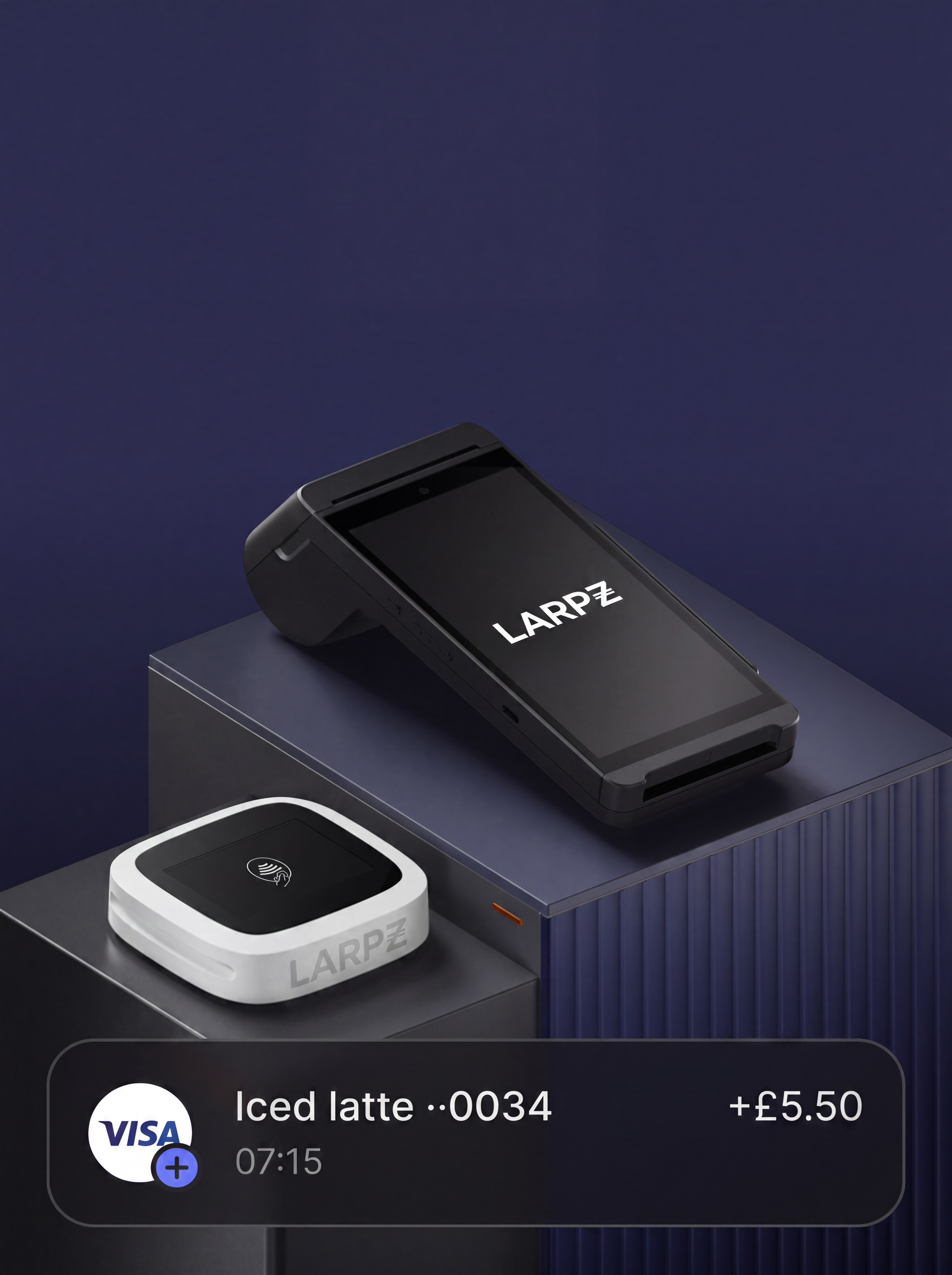 LARPZ card reader and terminal
